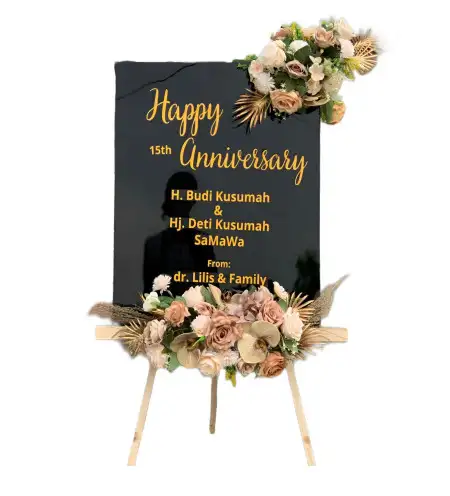 Papan Bunga Akrilik Lebuawu